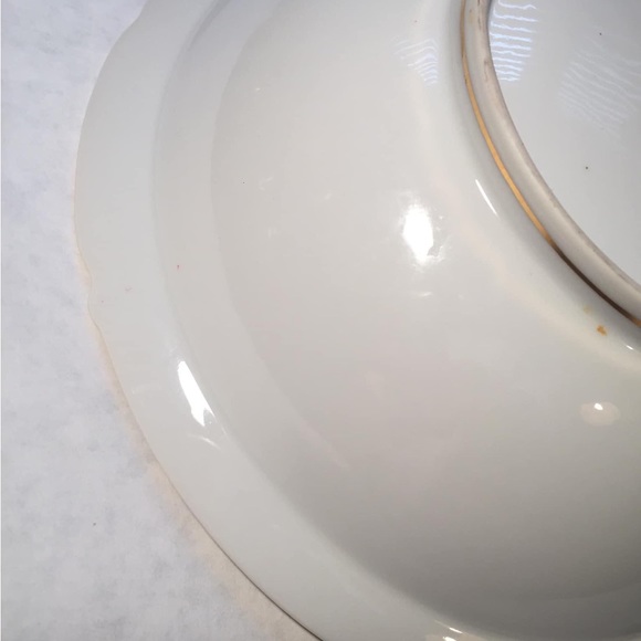 6220AB Dogwood Pattern 1950's Roselyn China Round Serving Bowl Japan - Picture 8 of 9